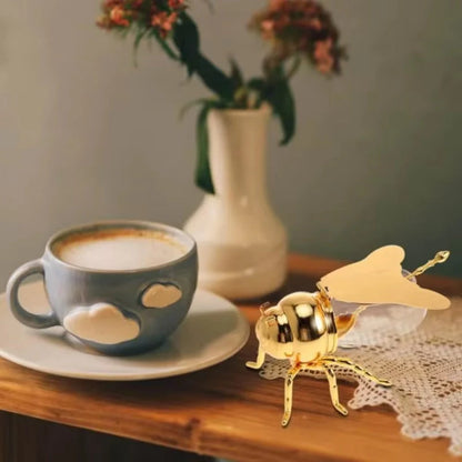 Bee Shaped Honey Jar with Spoon